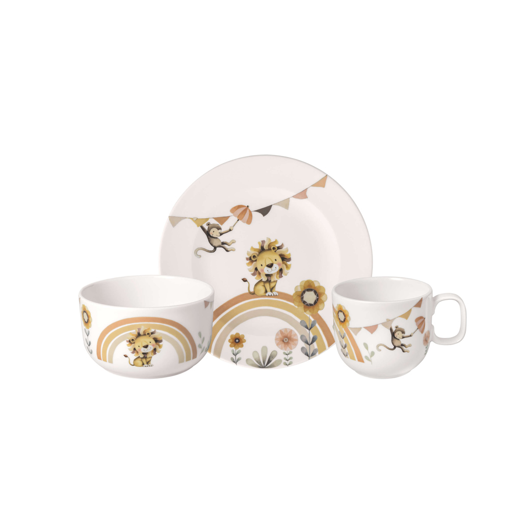 Villeroy & Boch Sada dětského porcelánu Roar like a Lion, 3 ks 14-8673-8427