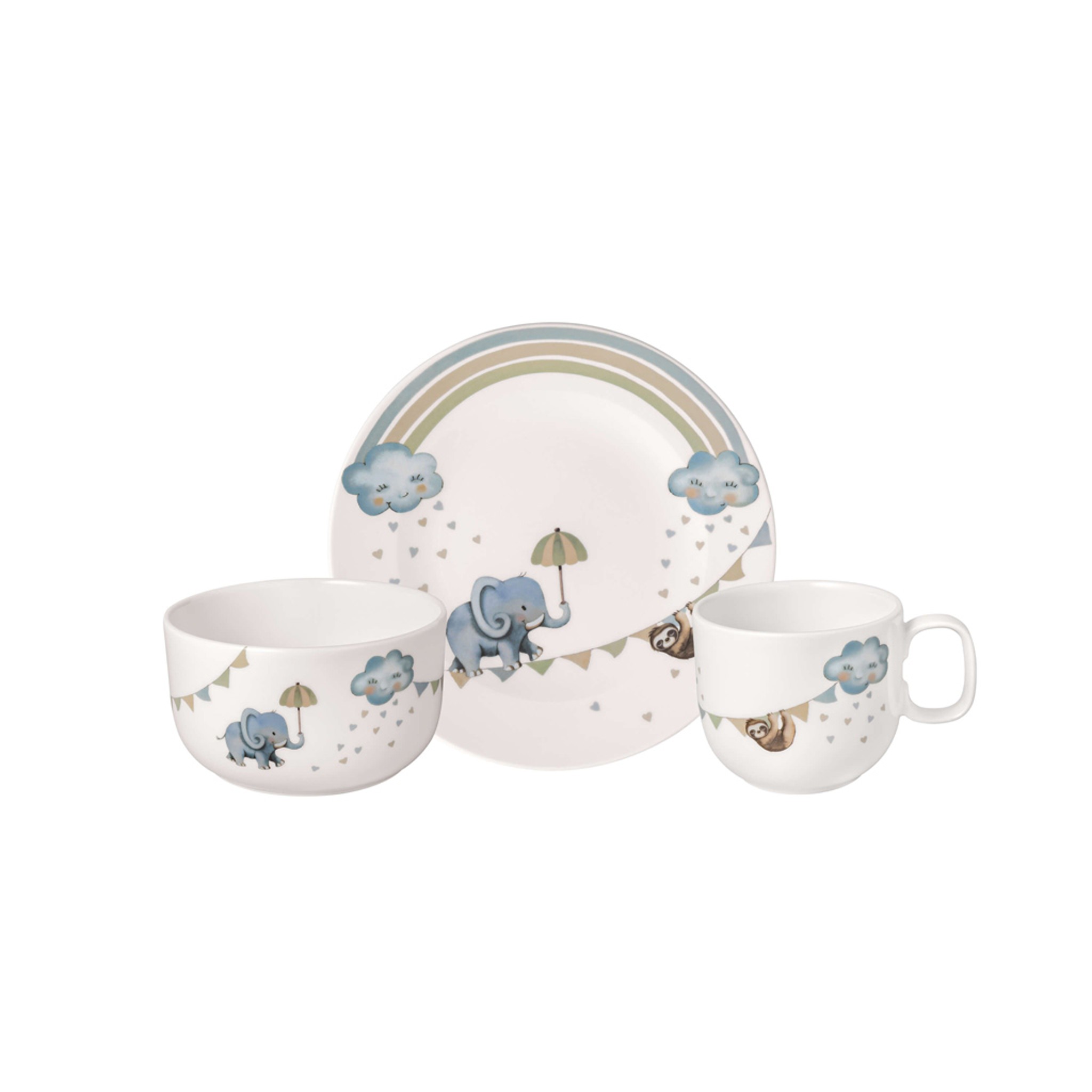 Villeroy & Boch Sada dětského porcelánu Walk like an Elephant, 3 ks 14-8674-8427