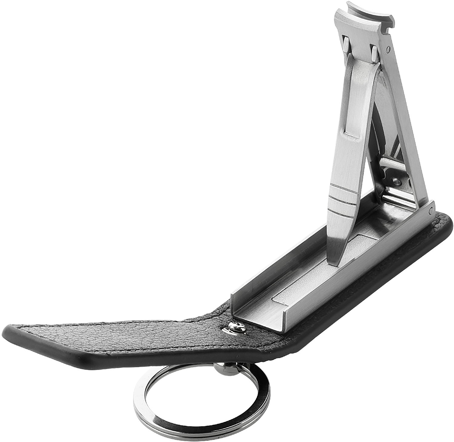 Zwilling Beauty Klíčenka se štípátkem na nehty Classic v koženém pouzdře, černá 42445-000-4