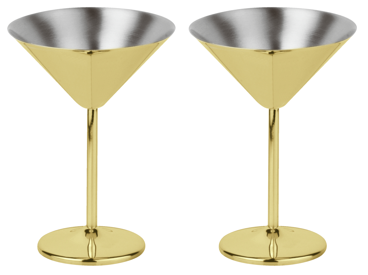 Sambonet Martini set, 2ks, zlatá 41494-G2