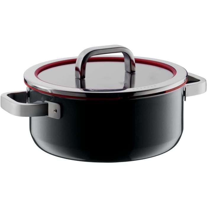 WMF Kastrol s poklicí Fusiontec Functional, Ø 24 cm, černý 517245290