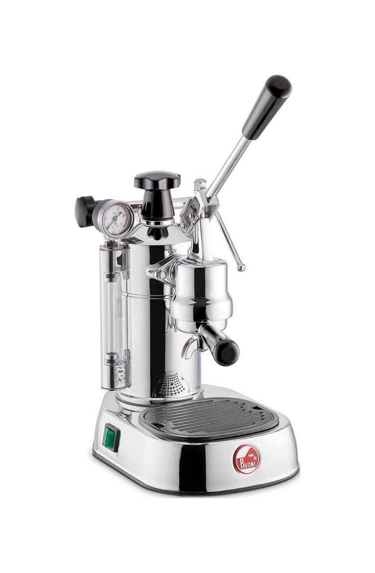 La Pavoni Manuální pákový kávovar Lusso, nerezová LPLPLQ01EU