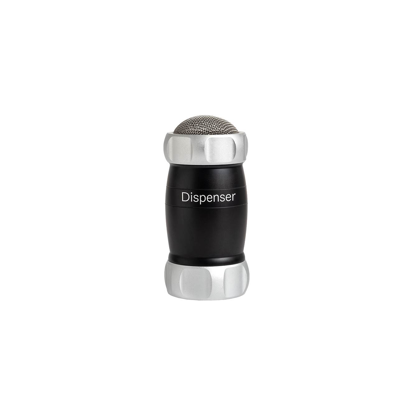 Marcato Moučenka/cukřenka na moučkový cukr Dispenser, 16 cm, černá DI-NER