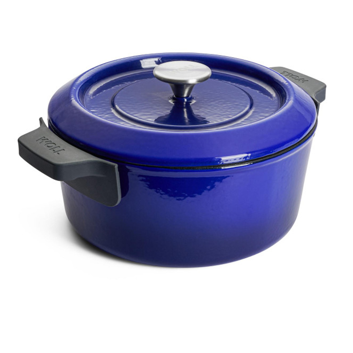 Woll Litinový hrnec s poklicí, Iron, Ø 24 cm / 4,2 l, modrá 124CI-020
