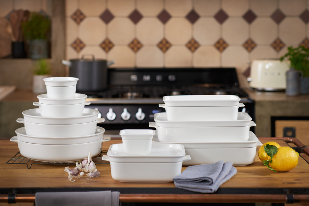Porcelánové nádobí Clever Cooking - zdravé vaření, pečení a ukládání potravin