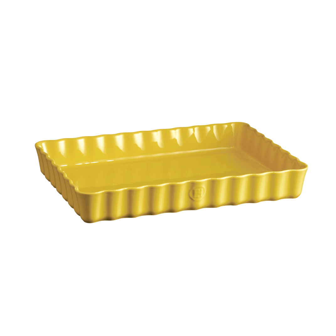 Emile Henry Obdĺžniková forma na koláče, 24 x 34 cm, žltá Provence 906038