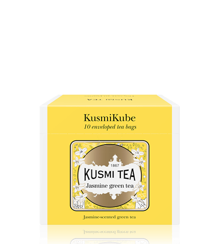 Kusmi Tea Porciovaný zelený čaj Green Jasmine Bio, 10 vrecúšok 21615A1190