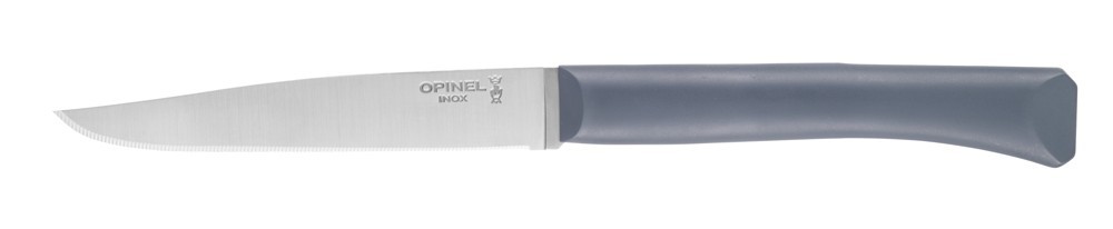 Značka Opinel - Opinel Bon Appetit steakový nôž s polymérovou rukoväťou, antracitový, čepel 11 cm 001903