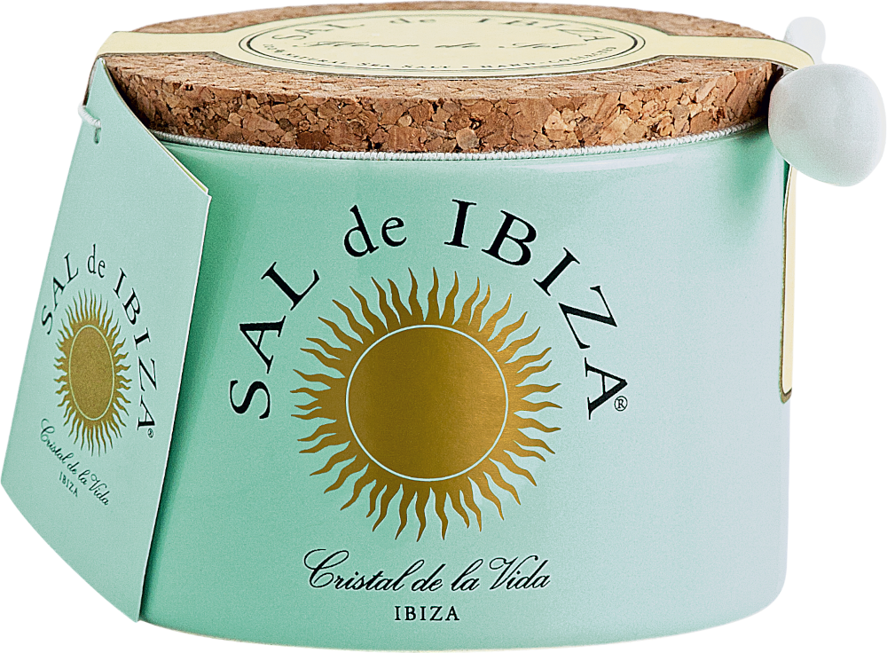 Sal de Ibiza Sol´Fleur de Sel, keramická dóza, 150 g 1100