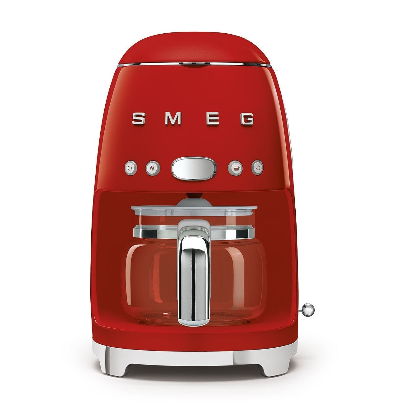 Smeg Prekvapkávač na kávu 50´s Retro Style, červený DCF02RDEU