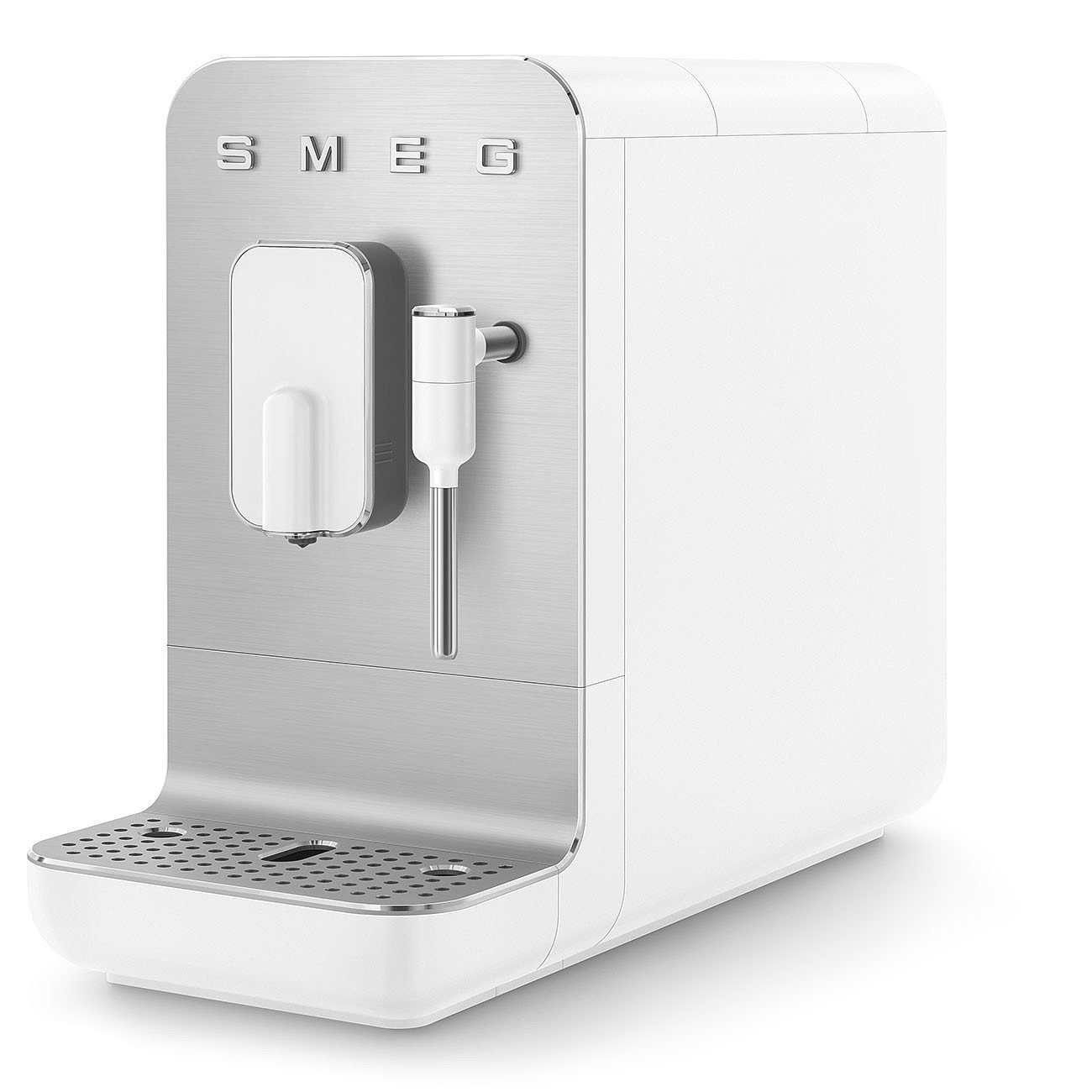Smeg Automatický kávovar na espresso / cappuccino, biely BCC02WHMEU