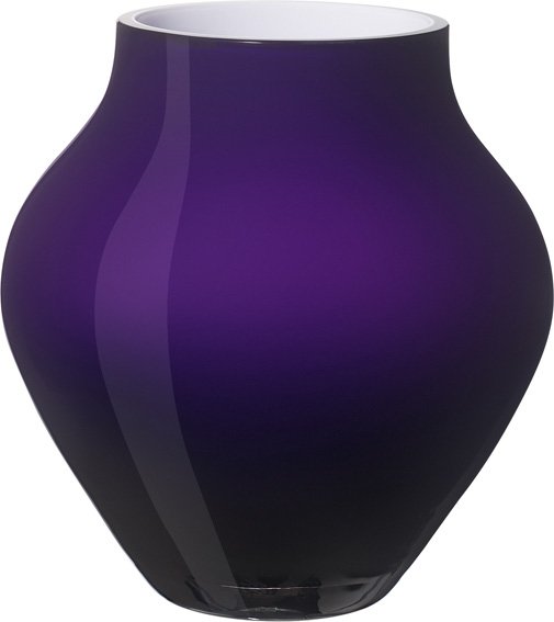 Villeroy & Boch Orondo sklenená váza dark lilac, 17 cm 11-7267-0974