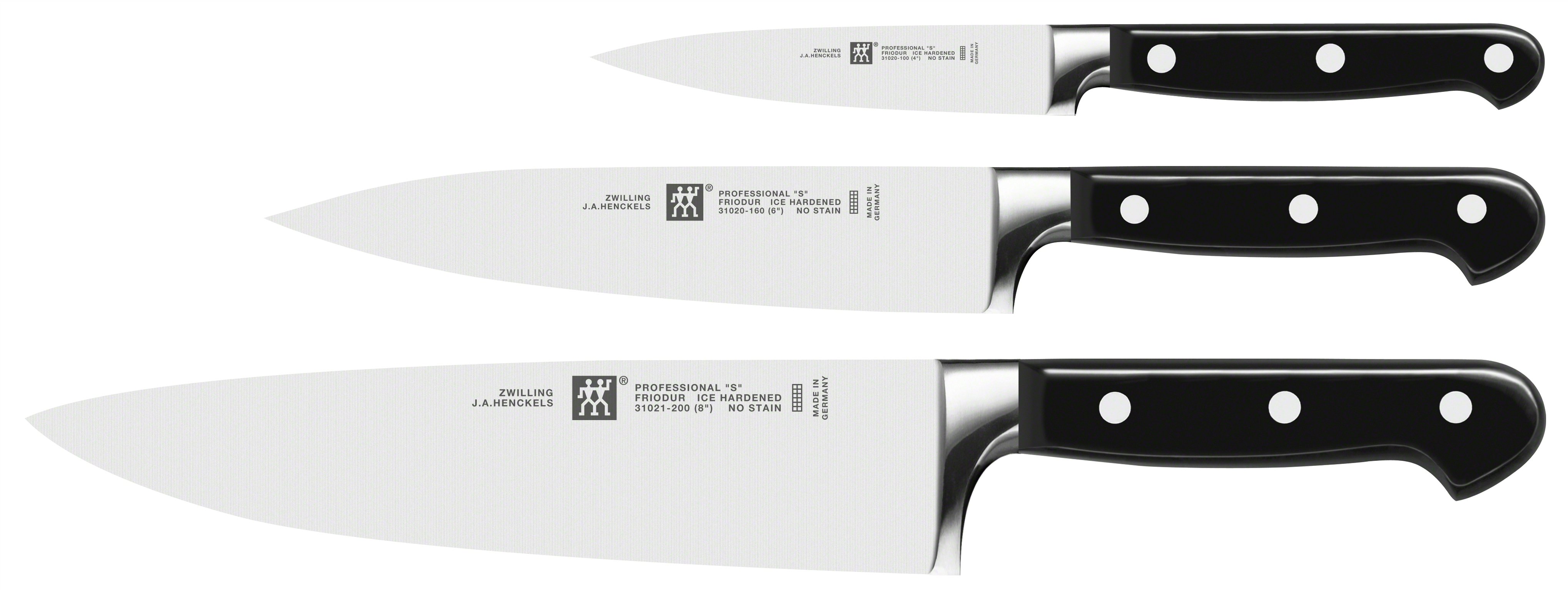Zwilling Professional “S" sada nožov - 3 ks 35602-000