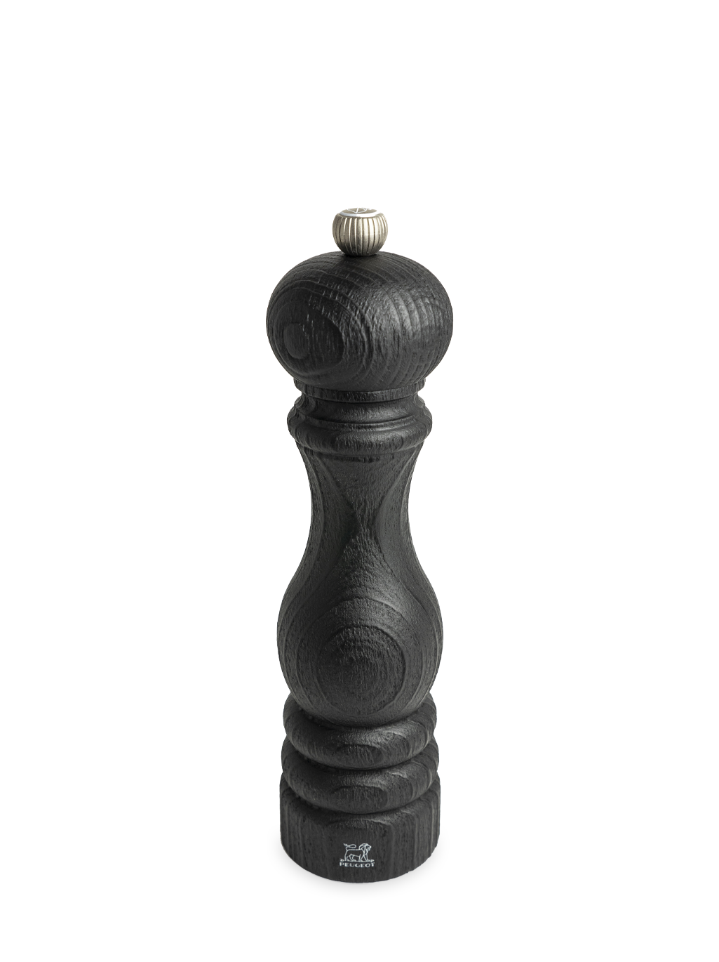 Peugeot Drevený mlynček na soľ Paris Nature, 22 cm, čierny 41434